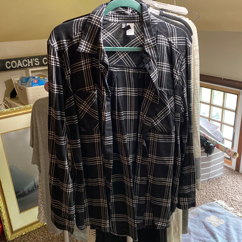 Black flannel